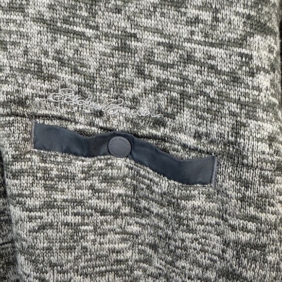 Eddie Bauer Men's 1/4 Quarter Zip Radiator Fleece Pullover Sweater Size 2XL Gray - Picture 2 of 10